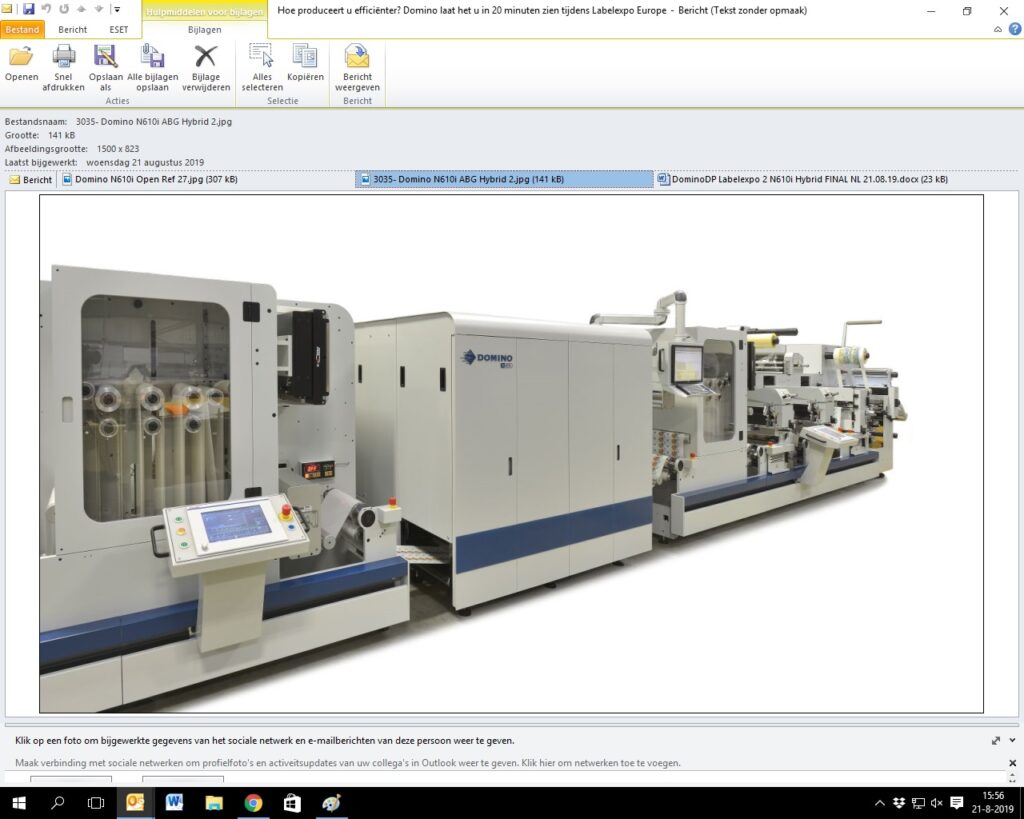 Dagelijks Domino-demo’s op Labelexpo featured image