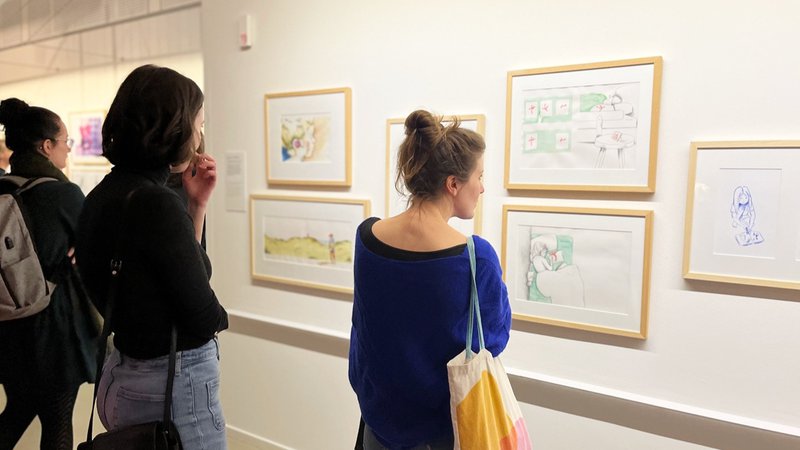 Afgestudeerden nieuwe Opleiding Beeldverhaal presenteren hun werk in het Literatuurmuseum/Kinderboekenmuseum Den Haag featured image